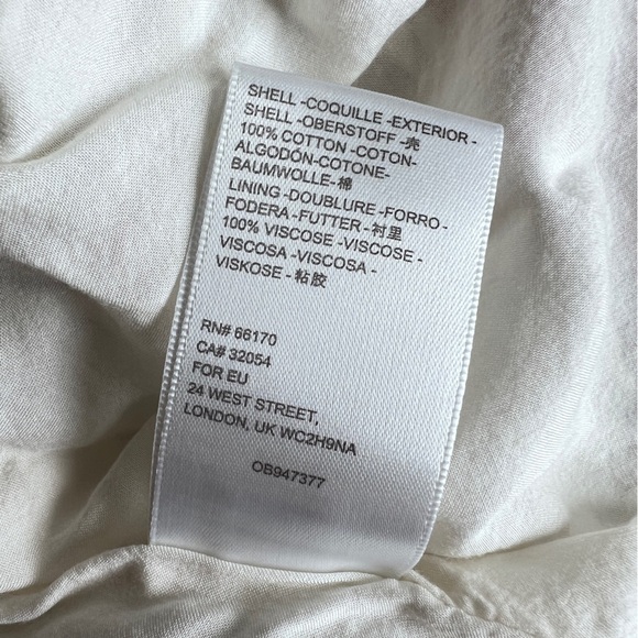 Laura Ashley x Urban Outfitters Penelope Toile Puff Sleeve Baby Doll Dress med - Picture 12 of 15